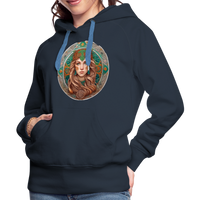 Thumbnail for Women’s Mythical Virgo Premium Hoodie - navy