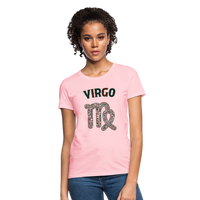 Thumbnail for Women's Power Words Virgo T-Shirt - pink