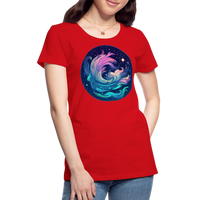 Thumbnail for Women’s Magic Aquarius Premium T-Shirt - red