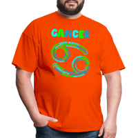 Thumbnail for Men's Power Words Cancer Classic T-Shirt - orange