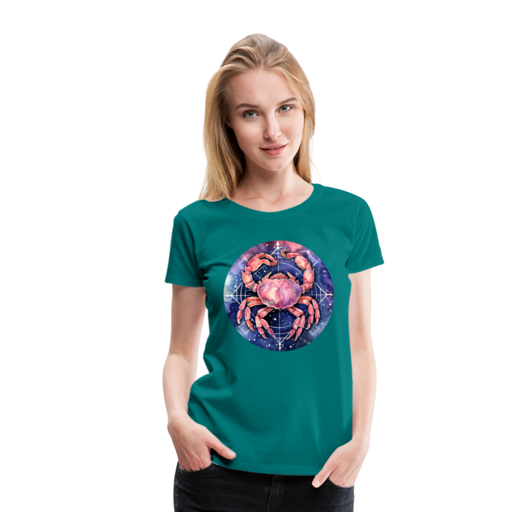 Women’s Mythical Cancer Premium T-Shirt - teal