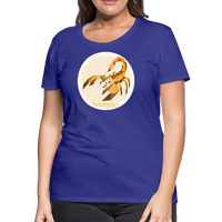 Thumbnail for Women’s Mosaic Scorpio Premium T-Shirt - royal blue