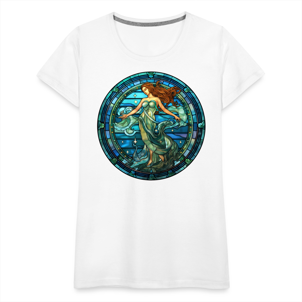 Women’s Mosaic Aquarius Premium T-Shirt - white