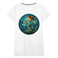 Thumbnail for Women’s Mosaic Aquarius Premium T-Shirt - white