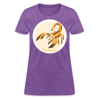 Thumbnail for Women's Mosaic Scorpio T-Shirt - purple heather