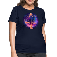 Thumbnail for Women's Magic Libra T-Shirt - navy