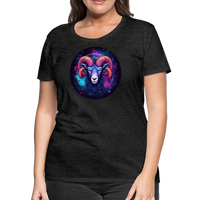 Thumbnail for Women’s Magic Aries Premium T-Shirt - charcoal grey