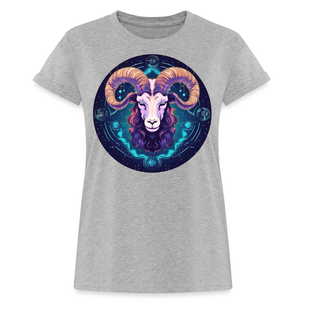 Women's Magic Capricorn Relaxed Fit T-Shirt - heather gray