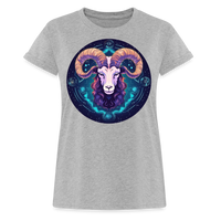 Thumbnail for Women's Magic Capricorn Relaxed Fit T-Shirt - heather gray