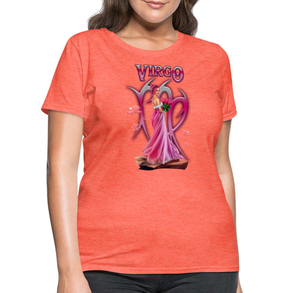 Astral Virgo Women's T-Shirt - heather coral