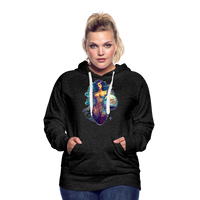 Thumbnail for Women’s Mythical Aquarius Premium Hoodie - charcoal grey