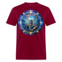 Thumbnail for Men's Symbol Scorpio Classic T-Shirt - burgundy