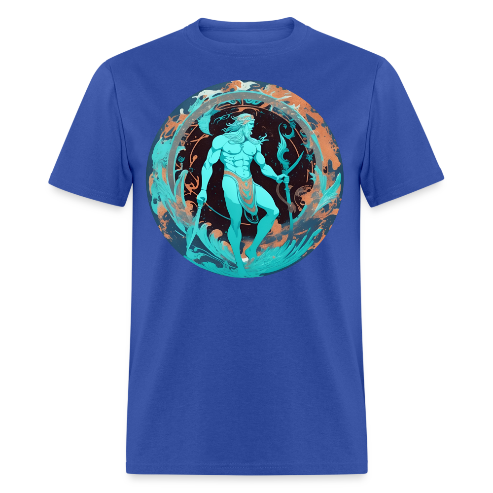 Men's Mythical Aquarius Classic T-Shirt - royal blue