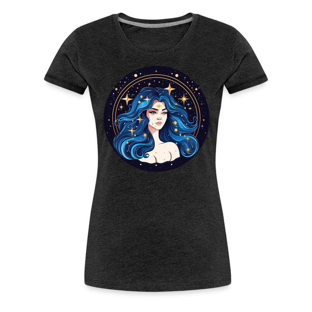 Women’s Magic Virgo Premium T-Shirt - charcoal grey