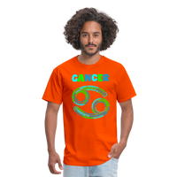 Thumbnail for Men's Power Words Cancer Classic T-Shirt - orange