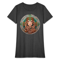 Thumbnail for Women's Mythical Virgo T-Shirt - heather black