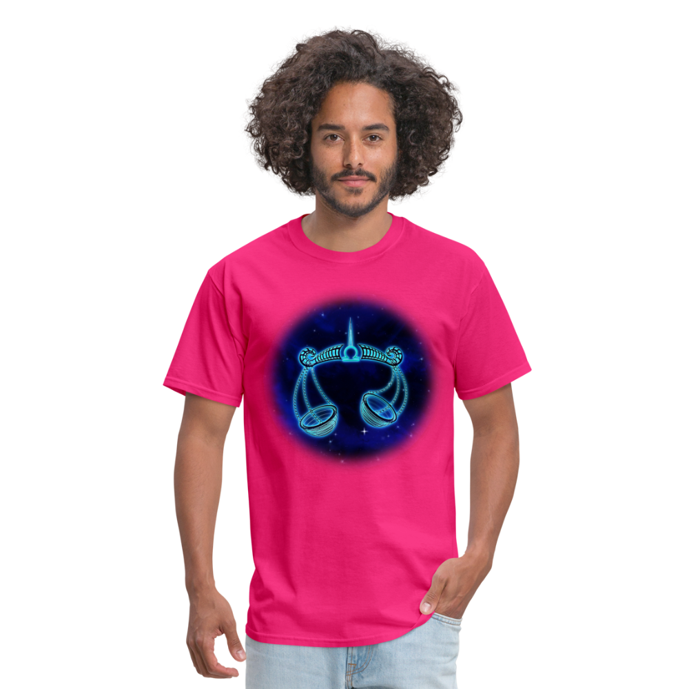 Men's Stellar Libra Classic T-Shirt - fuchsia