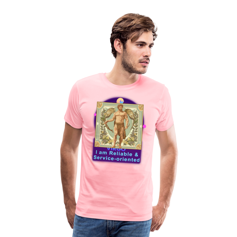 Men's Mythical Virgo Premium T-Shirt - pink