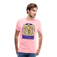 Thumbnail for Men's Mythical Virgo Premium T-Shirt - pink