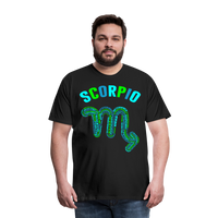 Thumbnail for Men's Power Words Scorpio Premium T-Shirt - black