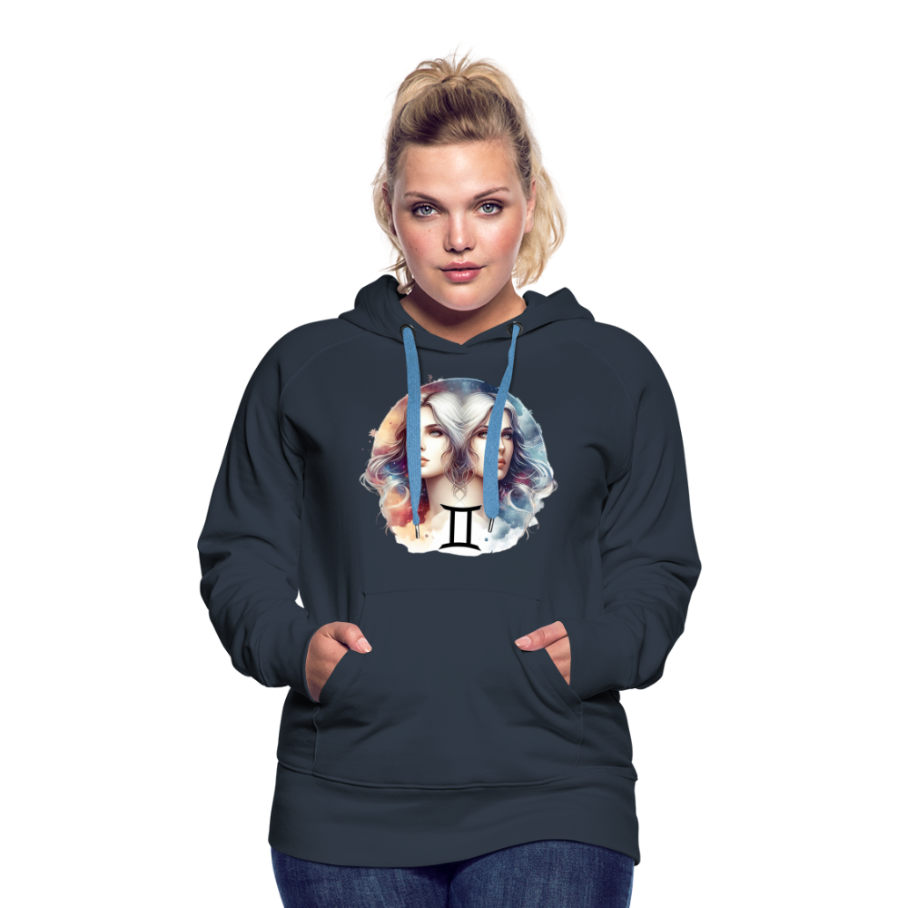 Women’s Mythical Gemini Premium Hoodie - navy