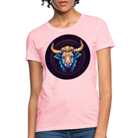 Thumbnail for Women's Magic Taurus T-Shirt - pink