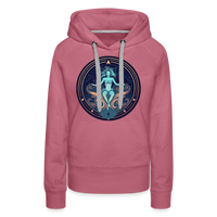 Thumbnail for Women’s Mystic Aquarius Premium Hoodie - mauve