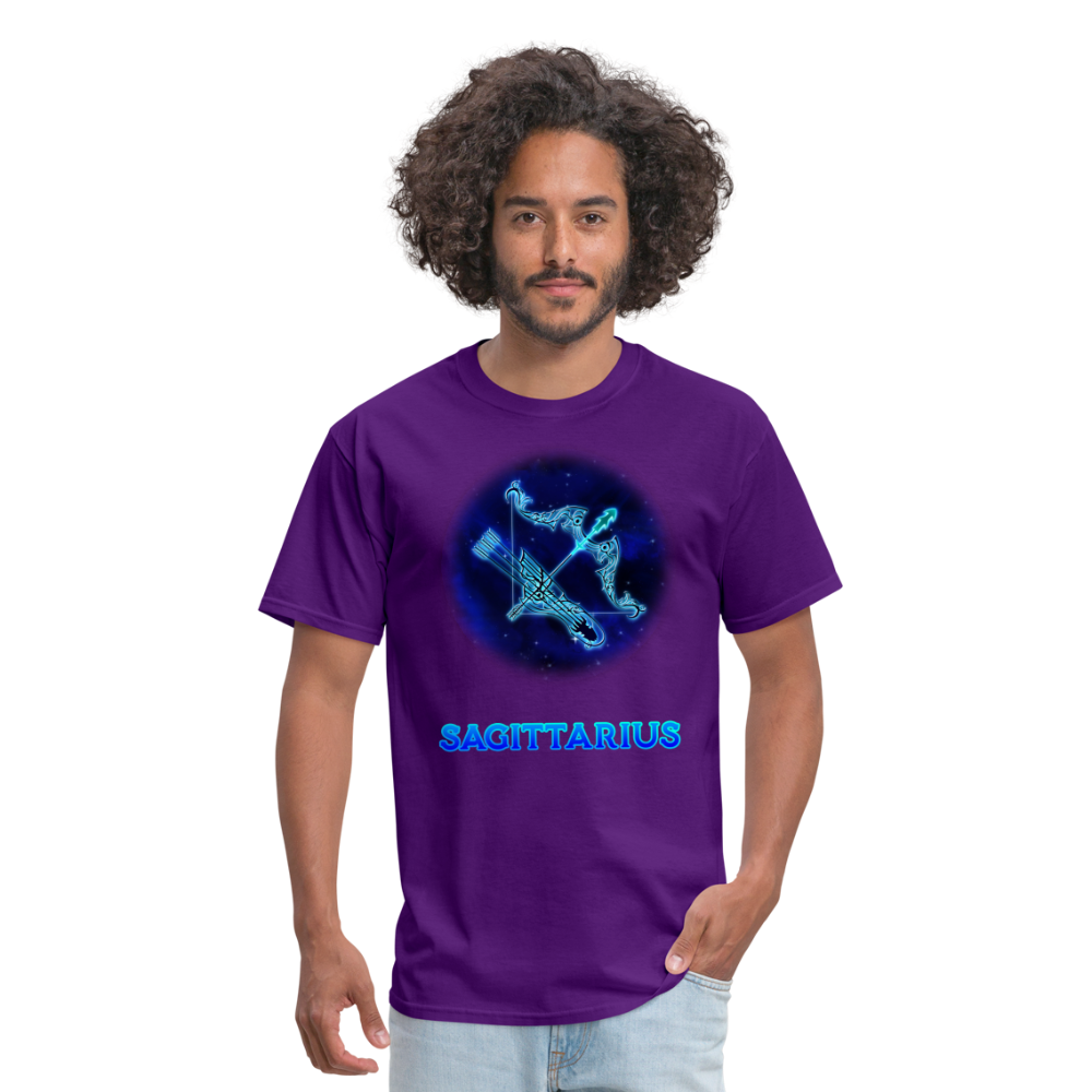 Men's Stellar Sagittarius Classic T-Shirt - purple