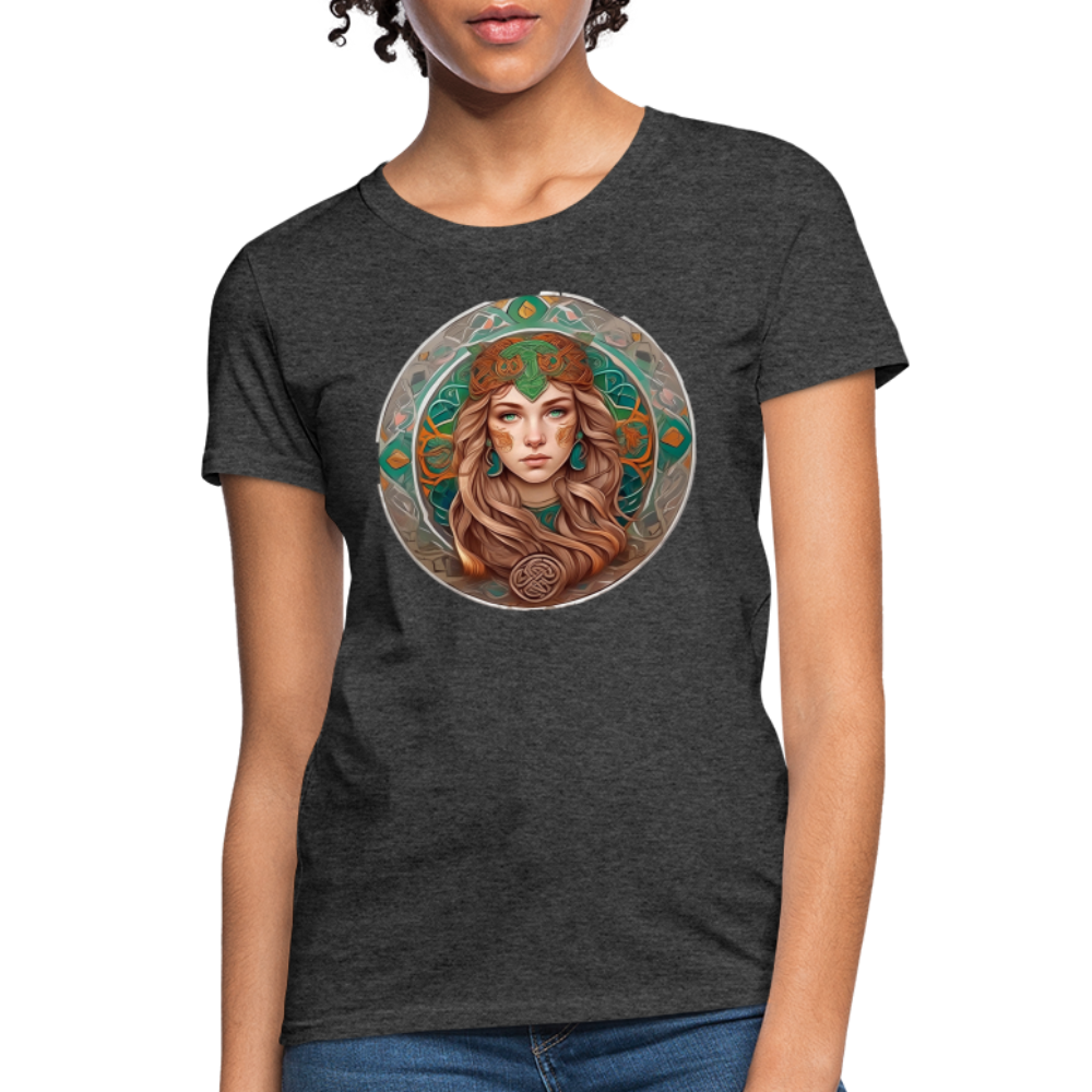 Women's Mythical Virgo T-Shirt - heather black