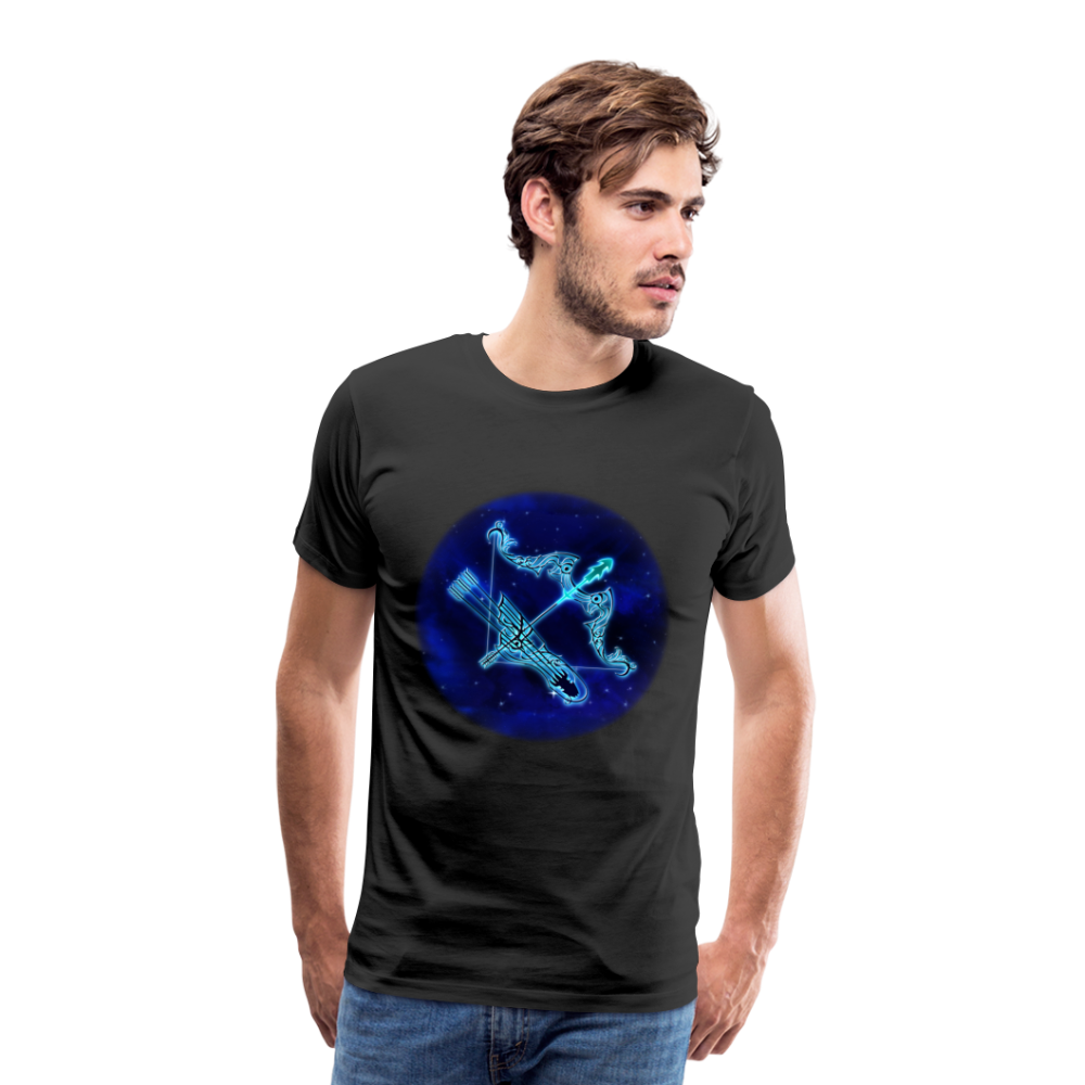 Men's Sagittarius Premium T-Shirt - black