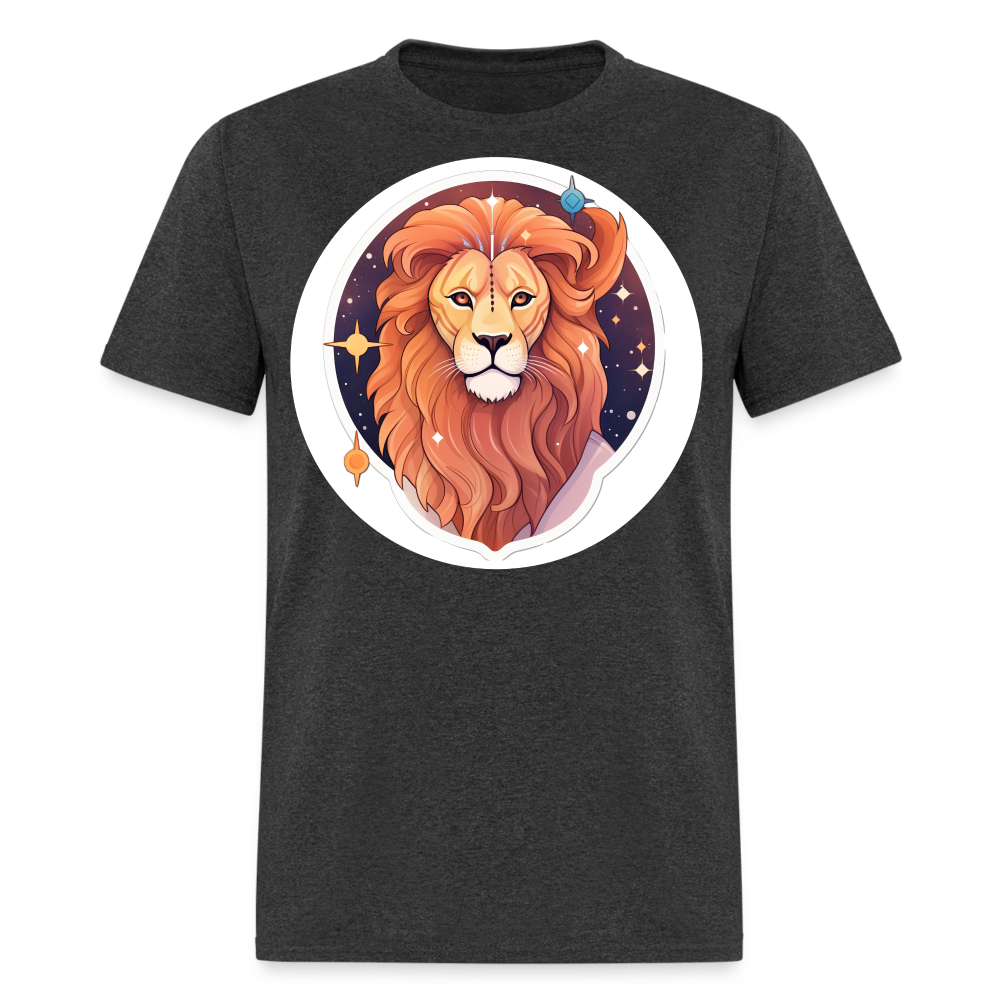 Men's Symbol Leo Classic T-Shirt - heather black