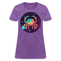 Thumbnail for Women's Mystic Cancer T-Shirt - purple heather