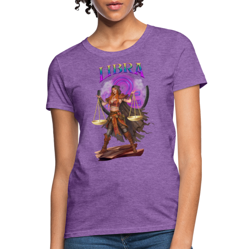 Astral Libra Women's T-Shirt - purple heather