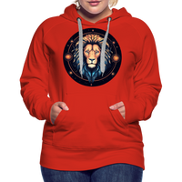 Thumbnail for Women’s Magic Leo Premium Hoodie - red