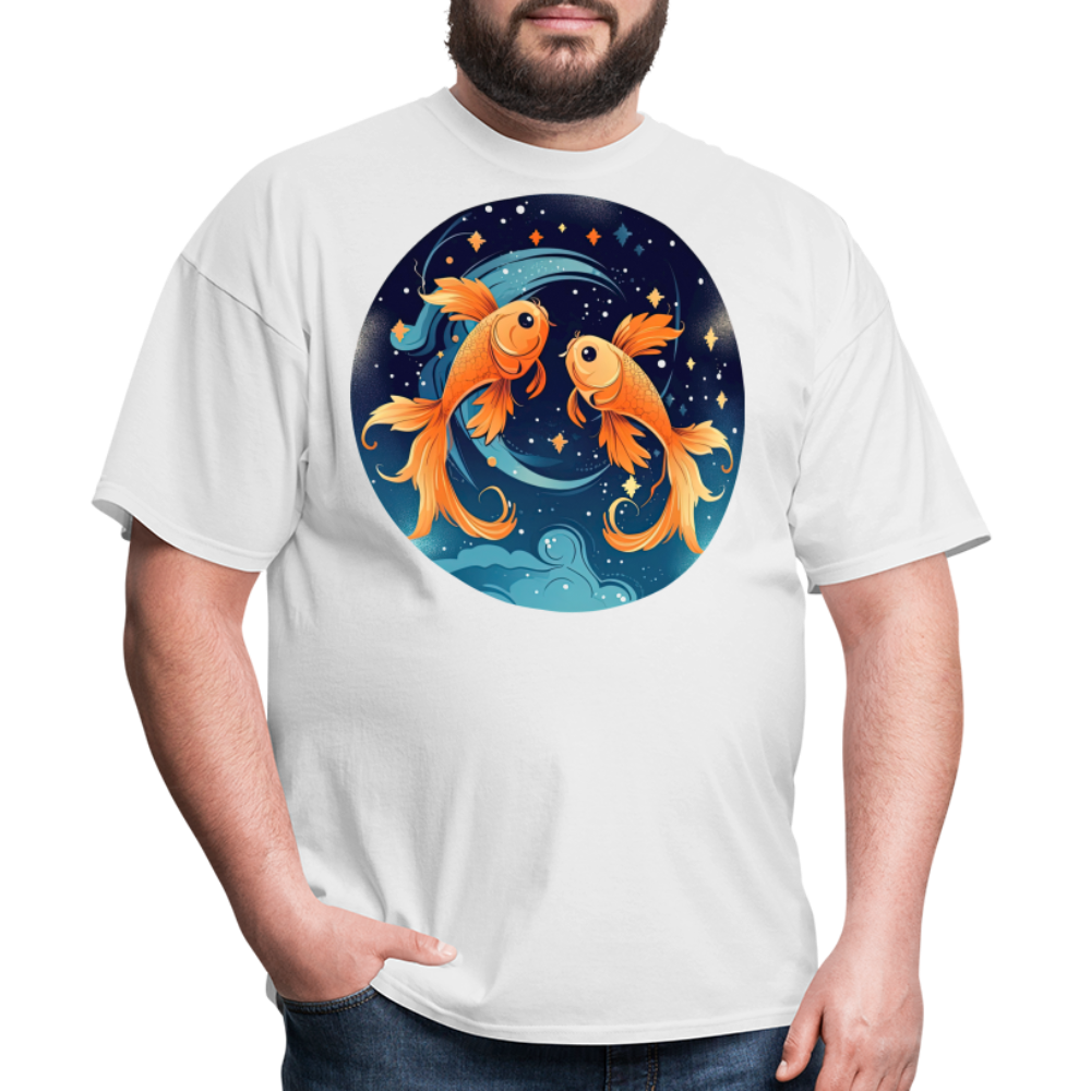 Men's Magic Pisces Classic T-Shirt - white