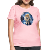 Thumbnail for Women's Mythical Leo T-Shirt - pink