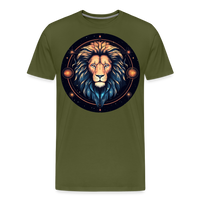 Thumbnail for Men's Magic Leo Premium T-Shirt - olive green