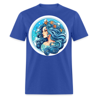 Thumbnail for Men's Symbol Aquarius Classic T-Shirt - royal blue