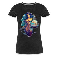 Thumbnail for Women’s Mythical Aquarius Premium T-Shirt - charcoal grey