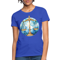 Thumbnail for Women's Mythical Libra T-Shirt - royal blue