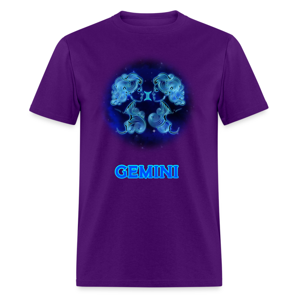 Men's Stellar Gemini Classic T-Shirt - purple