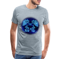 Thumbnail for Men's Gemini Premium T-Shirt - heather ice blue