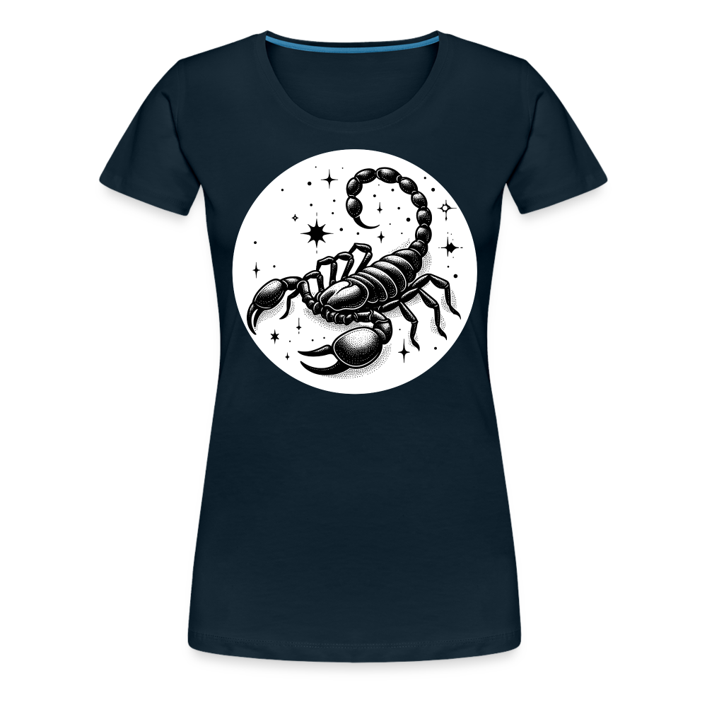 Women’s Magic Scorpio Premium T-Shirt - deep navy