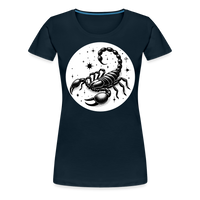 Thumbnail for Women’s Magic Scorpio Premium T-Shirt - deep navy