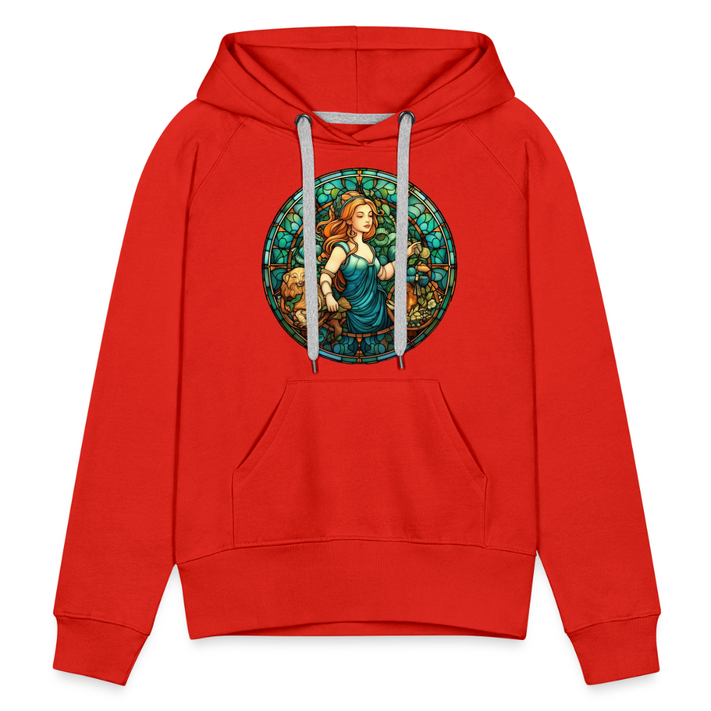 Women’s Mosaic Virgo Premium Hoodie - red