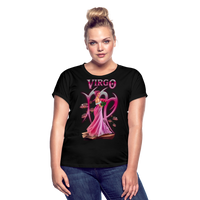 Thumbnail for Women's Astral Virgo Relaxed Fit T-Shirt - black