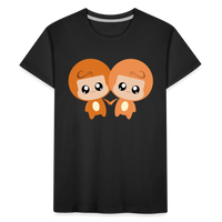 Thumbnail for Kid’s Bobbly Gemini Premium Organic T-Shirt - black