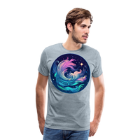 Thumbnail for Men's Magic Aquarius Premium T-Shirt - heather ice blue