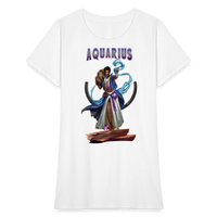 Thumbnail for Women's Astral Aquarius T-Shirt - white