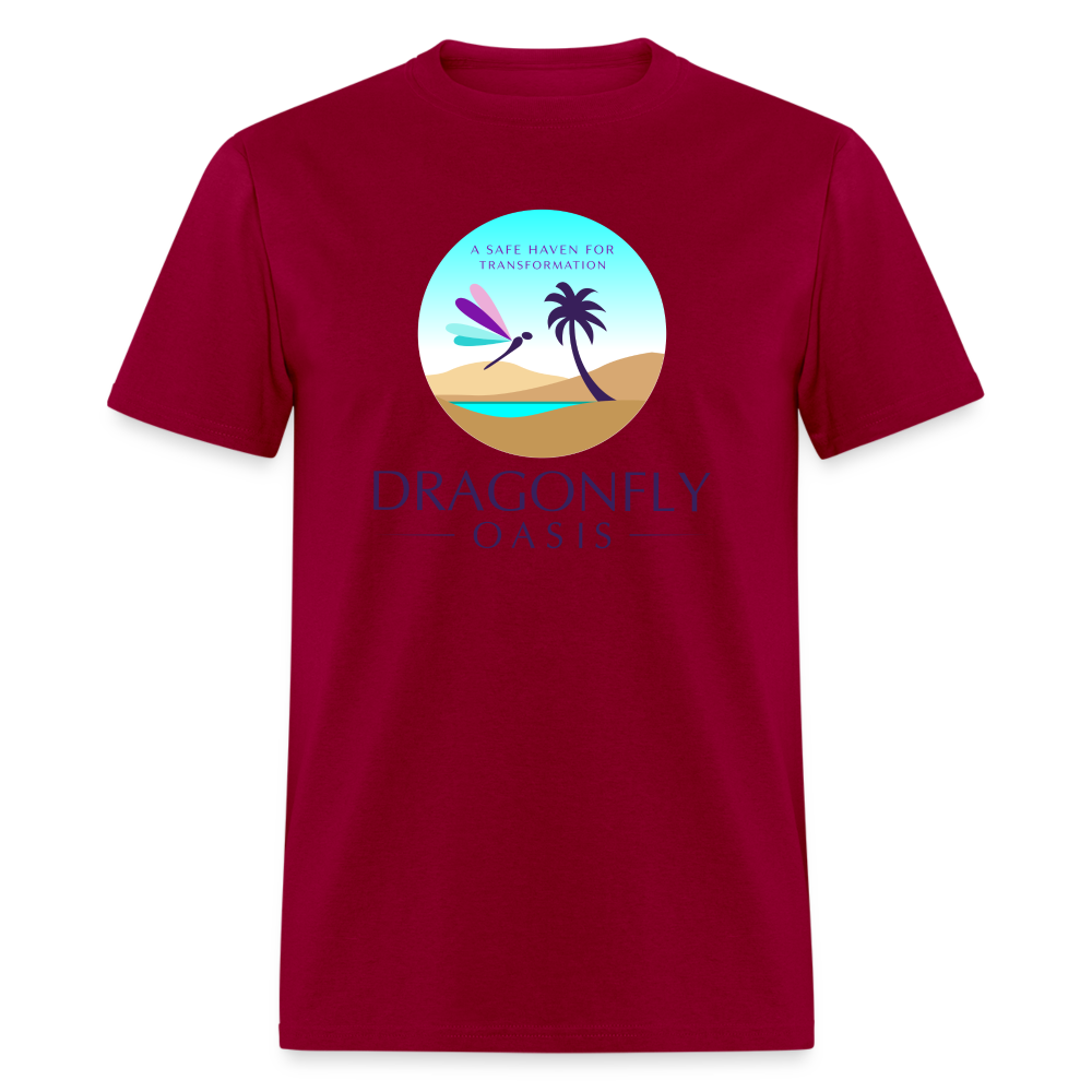 Men's Dragonfly Classic T-Shirt - dark red